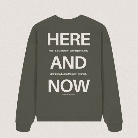 HERE & NOW | Organic Oversize Sweatshirt