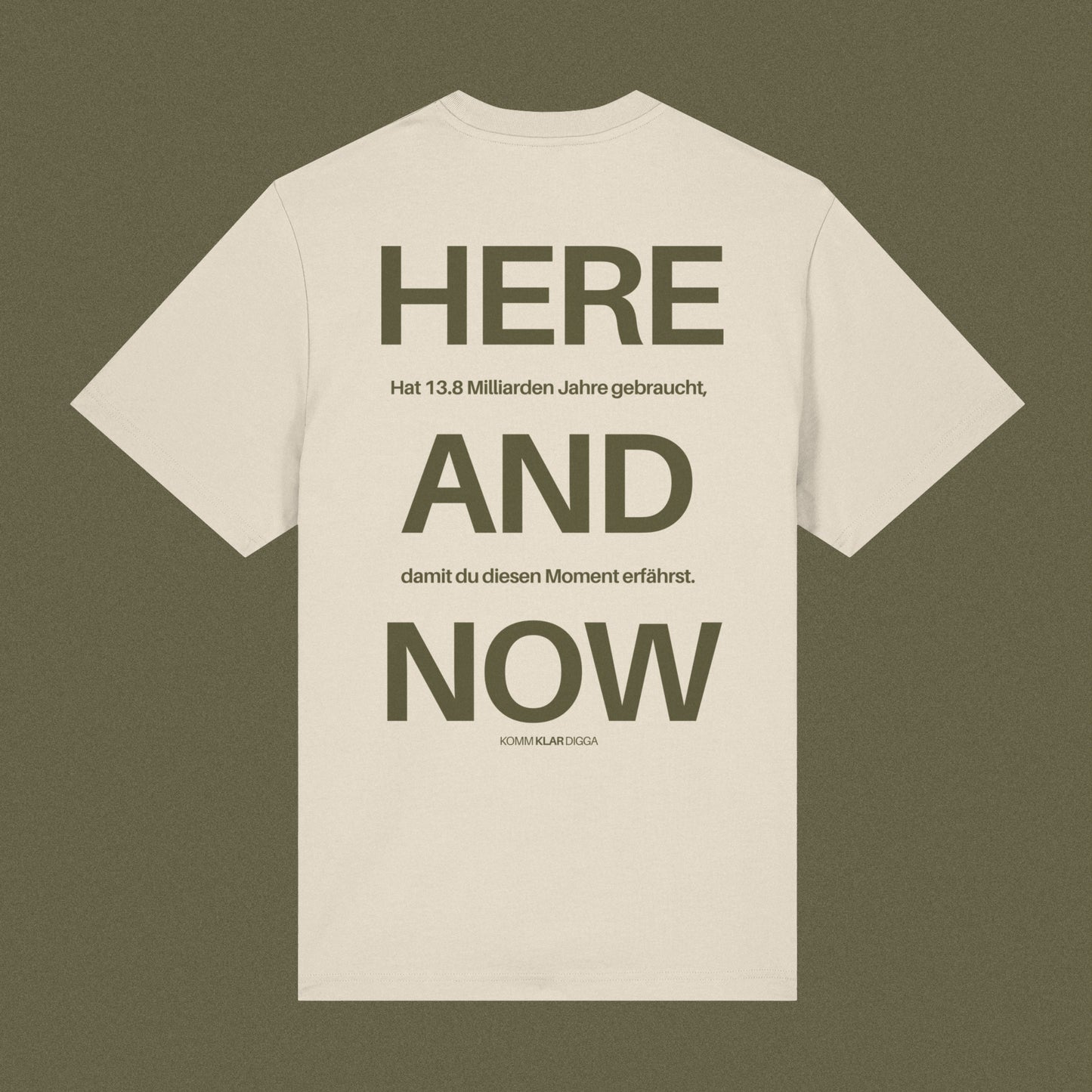 HERE & NOW | Organic Heavy T-Shirt