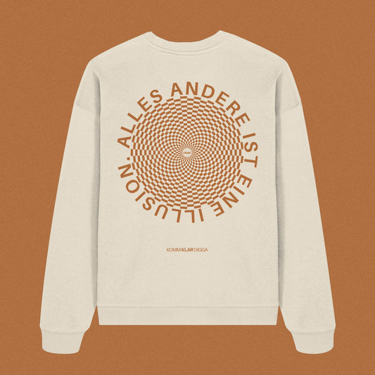 ILLUSION | Organic Oversize Sweatshirt