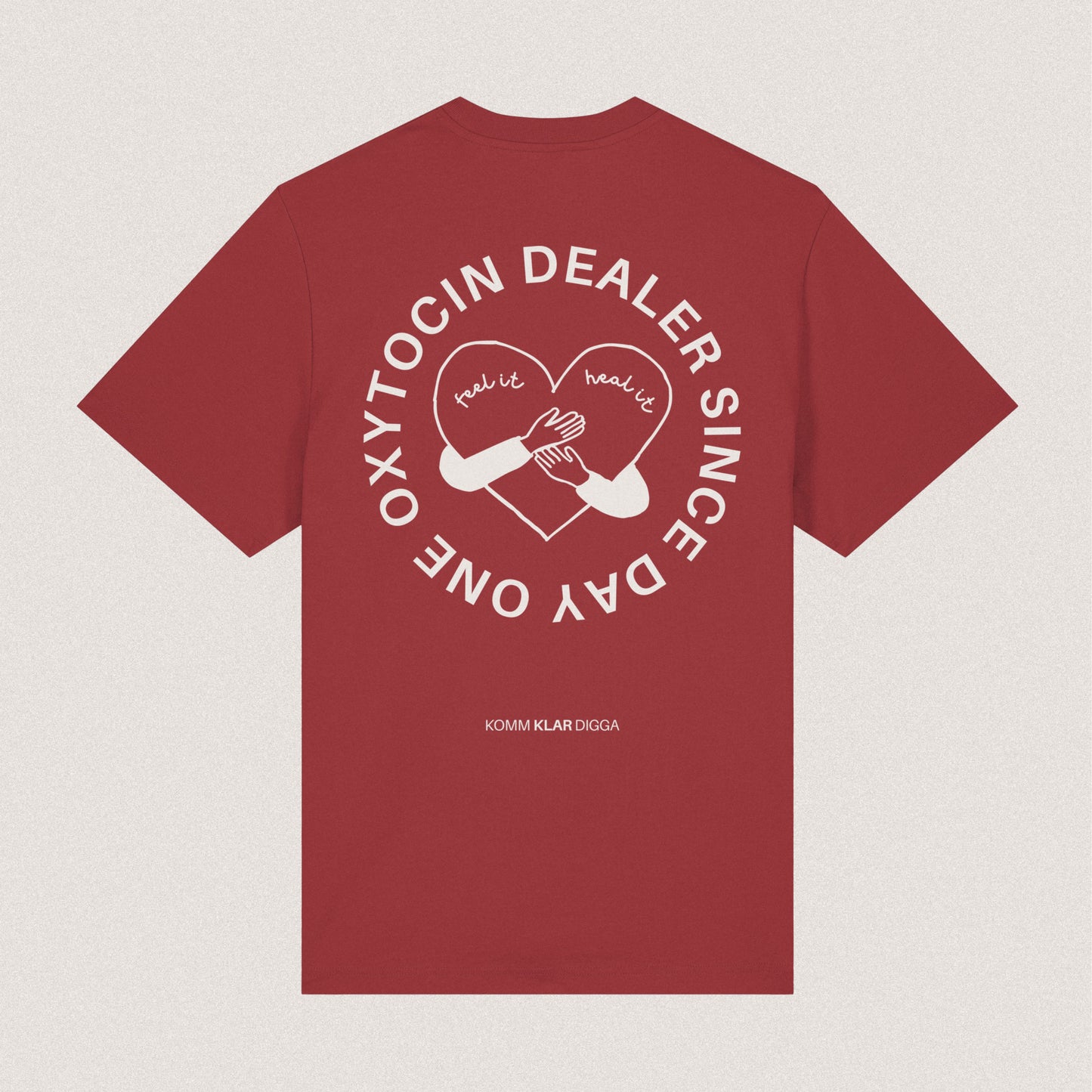 OXYTOCIN DEALER | Organic Heavy T-Shirt