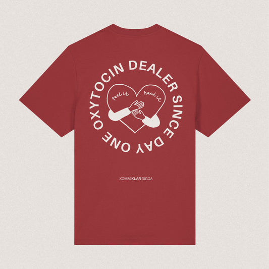 OXYTOCIN DEALER | Organic Heavy T-Shirt