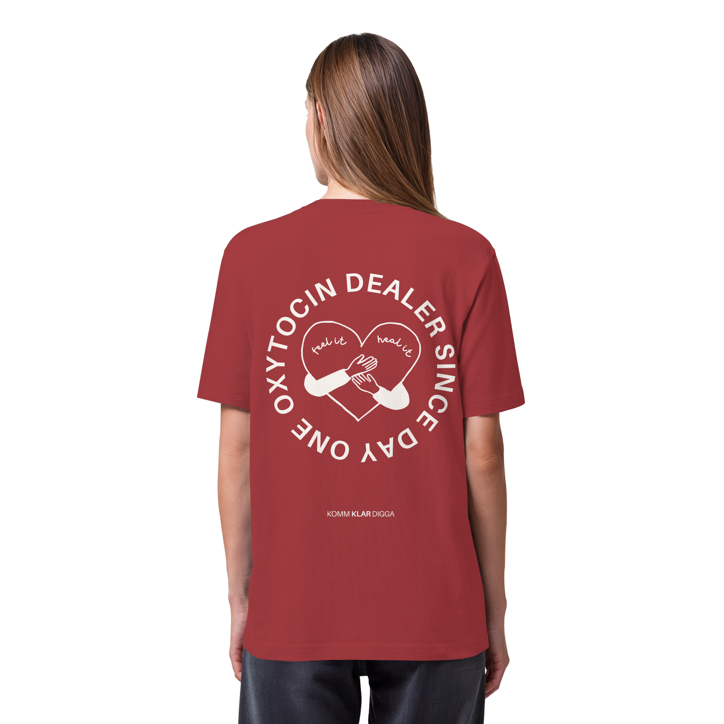 OXYTOCIN DEALER | Organic Heavy T-Shirt