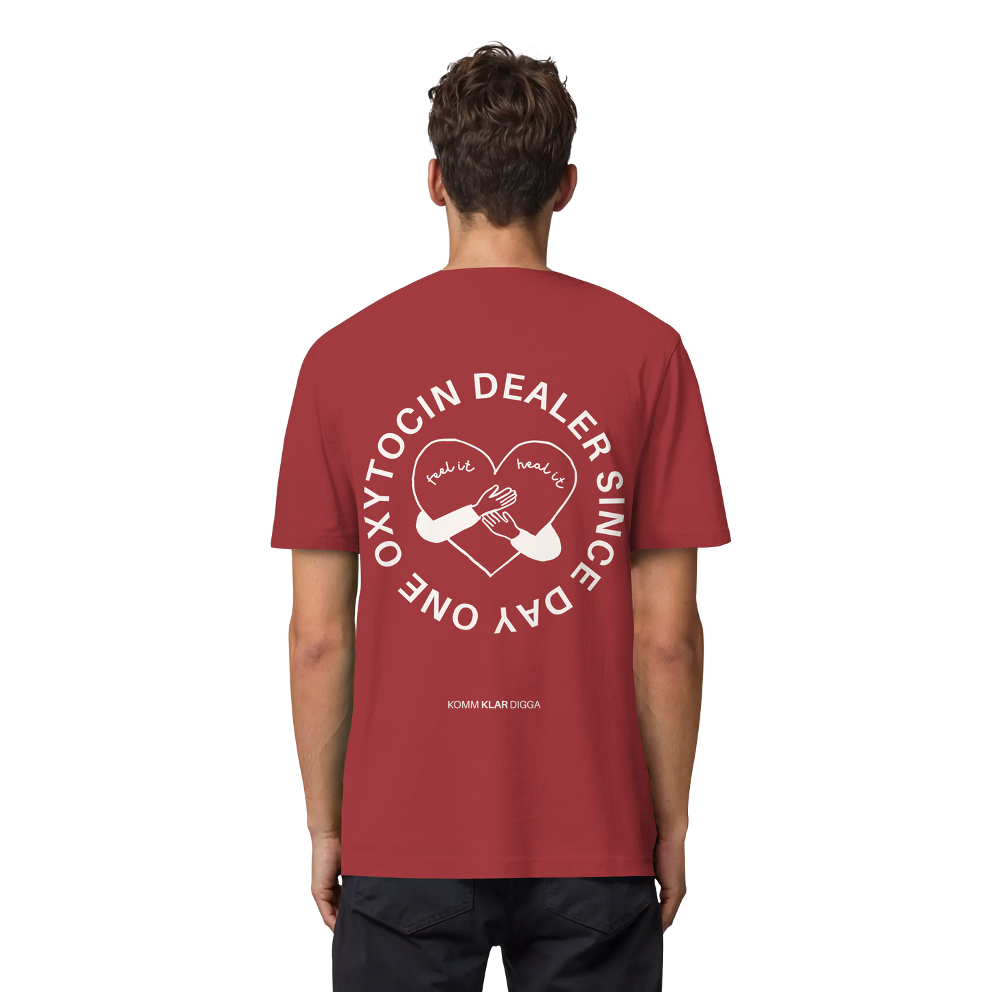 OXYTOCIN DEALER | Organic Heavy T-Shirt