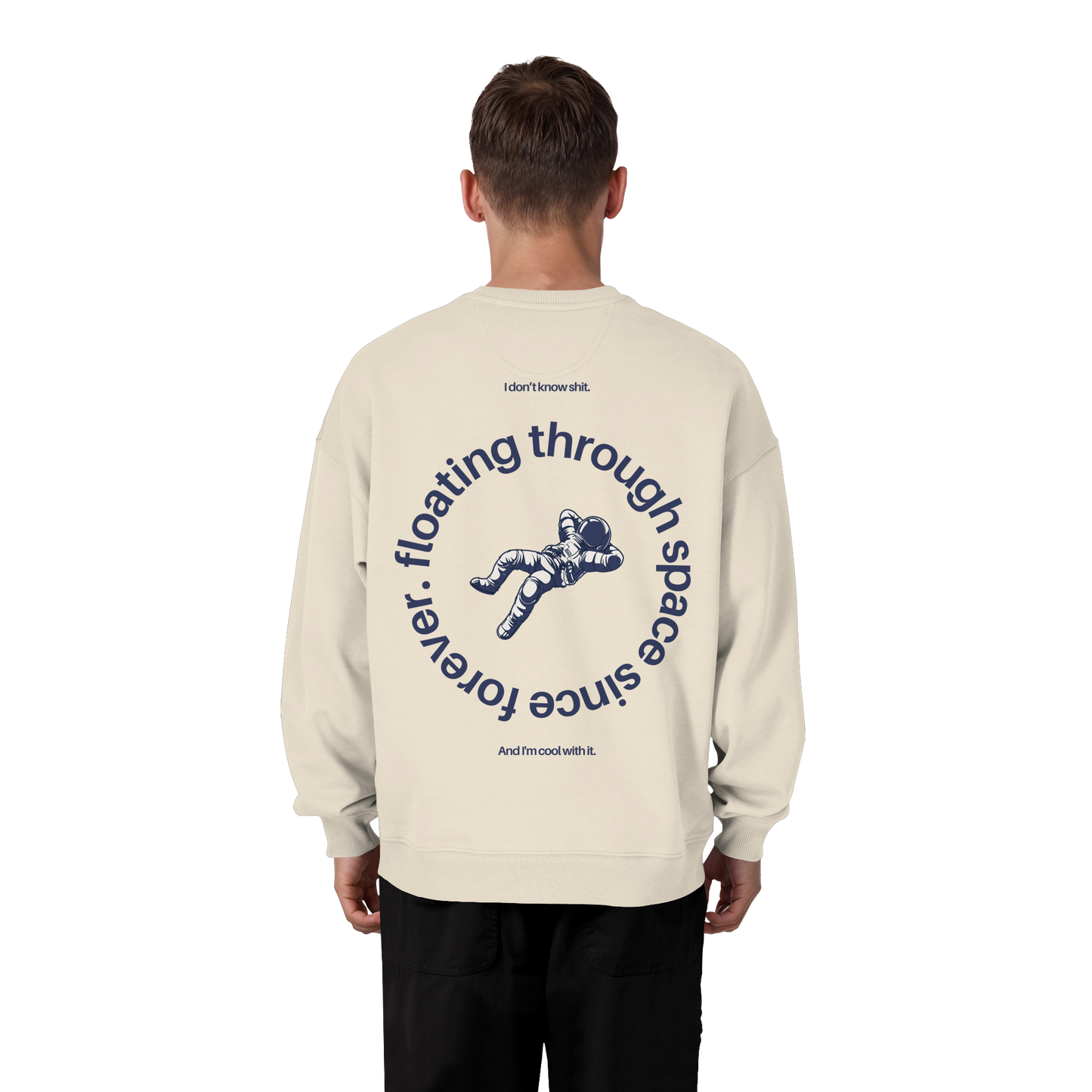 FLOATING | Organic Oversize Sweatshirt